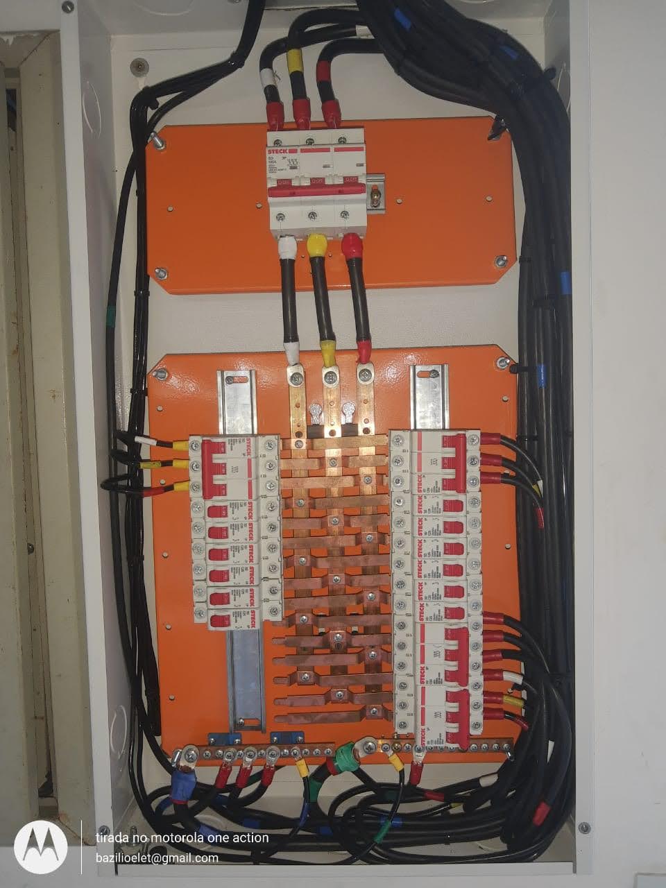 Trabalhos elétricos e de segurança